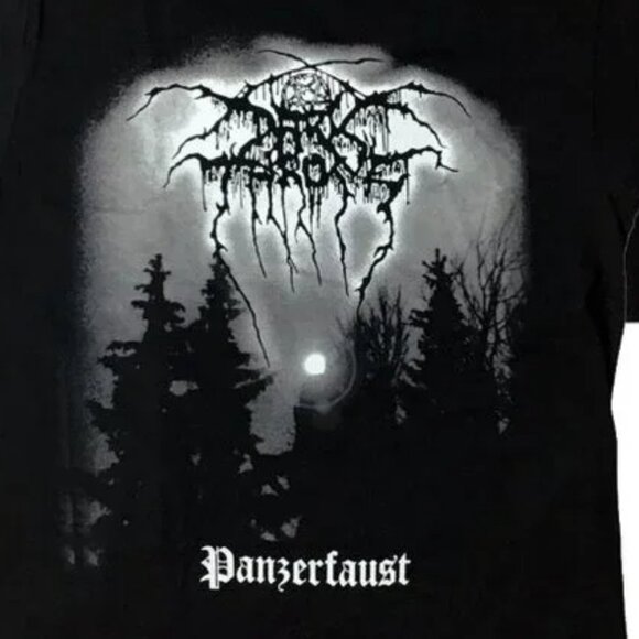 Darkthrone Panzerfaust Graphic Band T-Shirt Vintage Metal Tee 05 - Picture 2 of 6